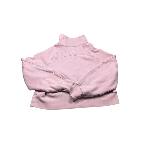 lululemon Scuba Oversized Funnel Neck ,Pink Peony, M/L - Picture 3 of 8